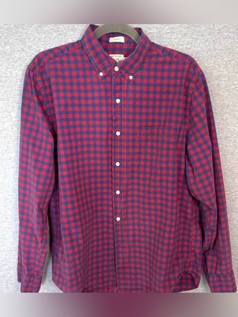 J.Crew Secret Wash Gingham Button Down Shirt Classic
